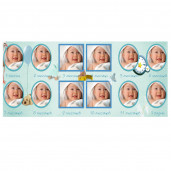 Фотоколлаж 30X90 горизонтальный